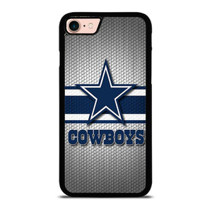 DALLAS COWBOYS NFL LOGO SILVER CARBON iPhone 8 Case DALLAS COWBOYS NFL LOGO SILVER CARBON iPhone 8 Case