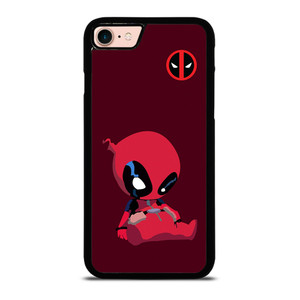 DEADPOOL KID KAWAII MARVEL SUPERHERO iPhone 8 Case