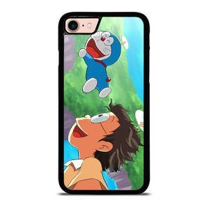 DORAEMON AND NOBITA FLY iPhone 8 Case