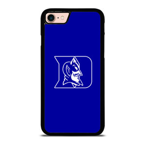DUKE BLUE DEVILS LOGO UNIVERSITY BASKETBALL 4 iPhone 8 Case