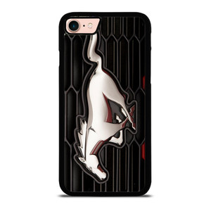 FORD MUSTANG SILVER GT LOGO iPhone 8 Case