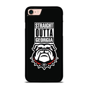 GEORGIA BULLDOGS UGA STRAIGHT OUTTA iPhone 8 Case GEORGIA BULLDOGS UGA STRAIGHT OUTTA iPhone 8 Case