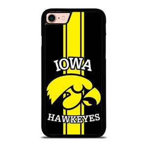 IOWA HAWKEYES STRIPS LOGO FOOTBALL TEAM iPhone 8 Case