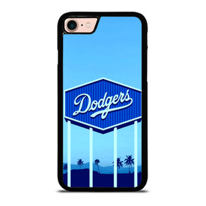 LA DODGERS BASEBALL BILLBOARD iPhone 8 Case
