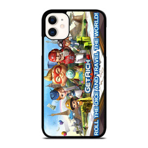 GET RICH GAME Travel The World iPhone 11 Case