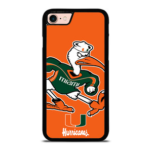 MIAMI HURRICANES FOOTBALL MASCOT iPhone 8 Case