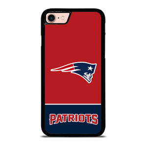 NEW ENGLAND PATRIOTS STRIPS FOOTBALL LOGO iPhone 8 Case