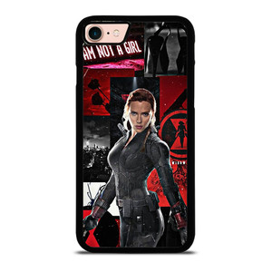 SCARLETT JOHANSSON BLACK WIDOW iPhone 8 Case
