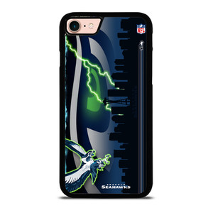 SEATTLE SEAHAWKS LOGO NFL TEAM MASCOT iPhone 8 Case SEATTLE SEAHAWKS LOGO NFL TEAM MASCOT iPhone 8 Case