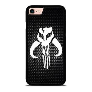 STAR WARS MANDALORIAN LOGO CARBON iPhone 8 Case