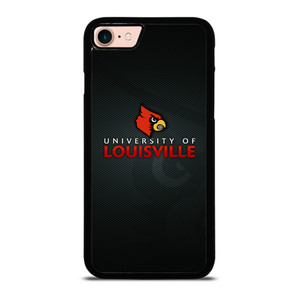 UNIVERSITY OF LOUISVILLE CARDINALS FOOTBALL LOGO MASCOT iPhone 8 Case UNIVERSITY OF LOUISVILLE CARDINALS FOOTBALL LOGO MASCOT iPhone 8 Case