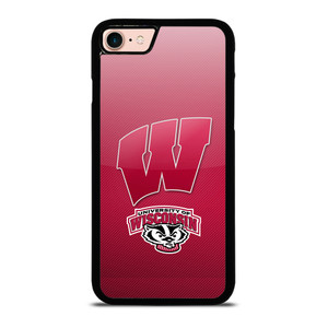 WISCONSIN BADGER LOGO UNIVERSITY FOOTBALL TEAM iPhone 8 Case