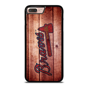 ATLANTA BRAVES BASEBALL WOOD iPhone 8 Plus Case