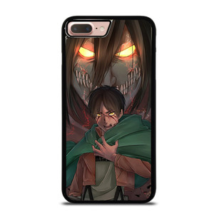 ATTACK ON TITAN EREN YEAGER ANIME MANGA iPhone 8 Plus Case ATTACK ON TITAN EREN YEAGER ANIME MANGA iPhone 8 Plus Case