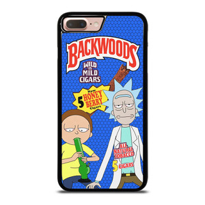 BACKWOODS RICK AND MORTY BLUE iPhone 8 Plus Case BACKWOODS RICK AND MORTY BLUE iPhone 8 Plus Case