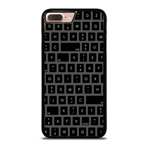 BLACK KEYBOARD PATTERN iPhone 8 Plus Case