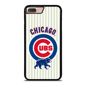 CHICAGO CUBS BASEBALL STRIPES LOGO iPhone 8 Plus Case CHICAGO CUBS BASEBALL STRIPES LOGO iPhone 8 Plus Case