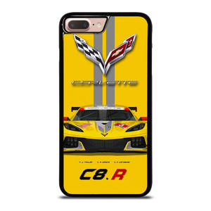 CORVETTE C8 R YELLOW iPhone 8 Plus Case