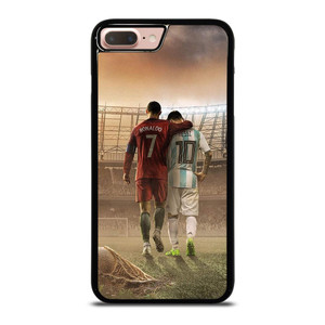 CRISTIANO RONALDO AND LIONEL MESSI iPhone 8 Plus Case CRISTIANO RONALDO AND LIONEL MESSI iPhone 8 Plus Case