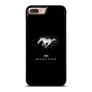 FORD MUSTANG LOGO BLACK iPhone 8 Plus Case FORD MUSTANG LOGO BLACK iPhone 8 Plus Case