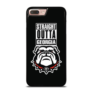 GEORGIA BULLDOGS UGA STRAIGHT OUTTA iPhone 8 Plus Case GEORGIA BULLDOGS UGA STRAIGHT OUTTA iPhone 8 Plus Case