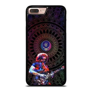 GRATEFUL DEAD JERRY GARCIA GUITAR ART GLASS iPhone 8 Plus Case