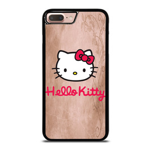 HELLO KITTY FACE WOOD iPhone 8 Plus Case