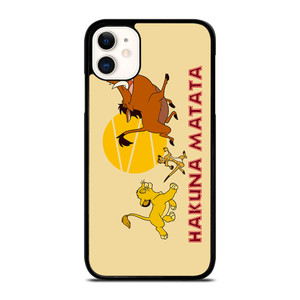 HAKUNA MATATA LION KING Disney iPhone 11 Case HAKUNA MATATA LION KING Disney iPhone 11 Case