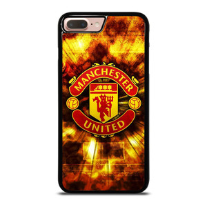 MANCHESTER UNITED FOOTBALL CLUB ON FIRE iPhone 8 Plus Case