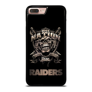 OAKLAND RAIDERS FOOTBALL ONE NATION iPhone 8 Plus Case OAKLAND RAIDERS FOOTBALL ONE NATION iPhone 8 Plus Case