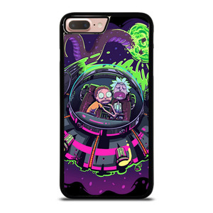 RICK AND MORTY UFO ART iPhone 8 Plus Case