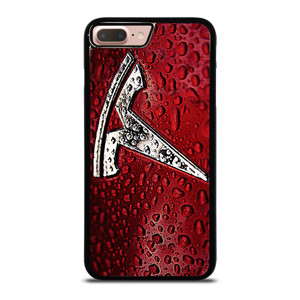 TESLA RED WATER EMBLEM iPhone 8 Plus Case TESLA RED WATER EMBLEM iPhone 8 Plus Case