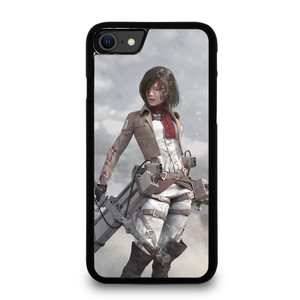 ATTACK ON TITAN MIKASA ACKERMAN SNOW iPhone SE 2020 Case