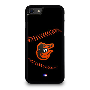 BALTIMORE ORIOLES BASEBALL BLACK iPhone SE 2020 Case