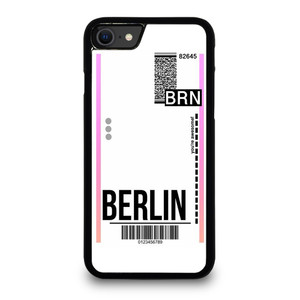 BERLIN BOARDING PASS iPhone SE 2020 Case BERLIN BOARDING PASS iPhone SE 2020 Case