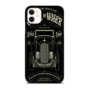 HOT RODS FACTORY VINTAGE RETRO CAR iPhone 11 Case
