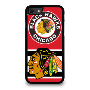 CHICAGO BLACKHAWKS NHL LOGO iPhone SE 2020 Case