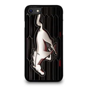 FORD MUSTANG SILVER GT LOGO iPhone SE 2020 Case