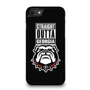 GEORGIA BULLDOGS UGA STRAIGHT OUTTA iPhone SE 2020 Case