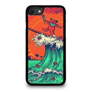 Grateful Dead Band iPhone 12 Rubber Black iPhone SE 2020 Case