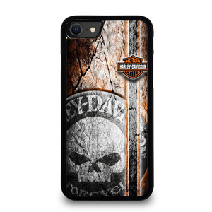 HARLEY DAVIDSON MOTORCYCLE CAMO iPhone SE 2020 Case