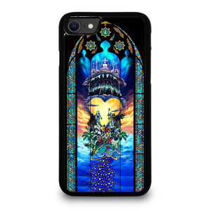 KINGDOM HEARTS ART GLASS iPhone SE 2020 Case