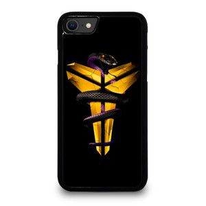 KOBE BRYANT BLACK MAMBA YELLOW iPhone SE 2020 Case
