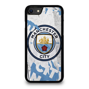 MANCHESTER CITY FOOTBALL ART LOGO iPhone SE 2020 Case
