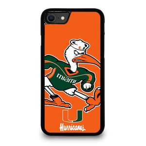 MIAMI HURRICANES FOOTBALL MASCOT iPhone SE 2020 Case