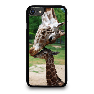 MOM AND BABY GIRAFFE iPhone SE 2020 Case