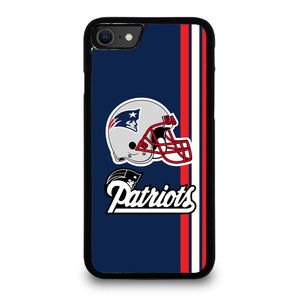 NEW ENGLAND PATRIOTS STRIPS HELMET iPhone SE 2020 Case
