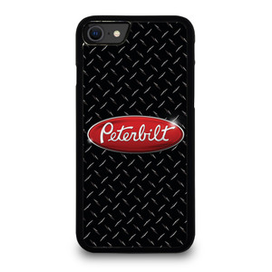 PETERBILT TRUCK PLATE BLACK iPhone SE 2020 Case