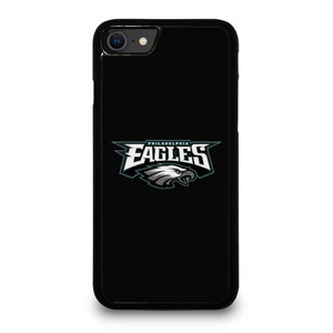 PHILADELPHIA EAGLES LOGO BLACK iPhone SE 2020 Case
