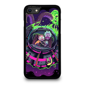RICK AND MORTY UFO ART iPhone SE 2020 Case